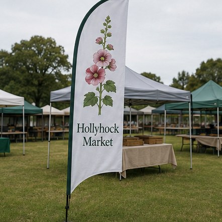 Customized feather flags for franchises and multi-site brands